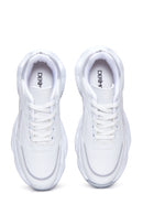 Women's White Thick Soled Sneaker | Derimod