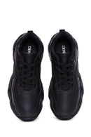 Kadın Siyah Kalın Tabanlı Sneaker | Derimod