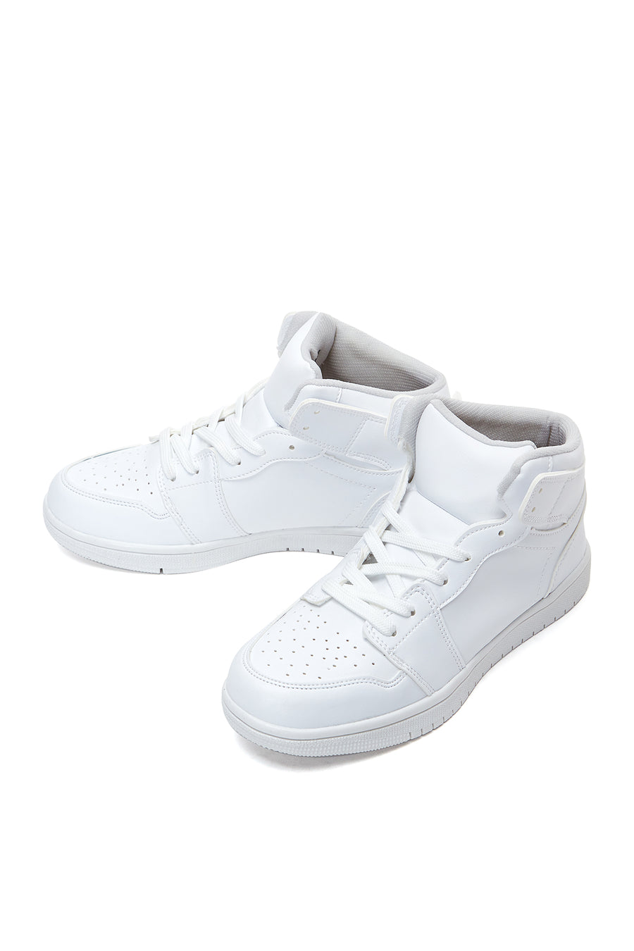 Women's White High Top Sneaker