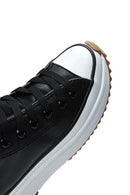 Women's Black Thick Sole High Top Sneaker | Derimod