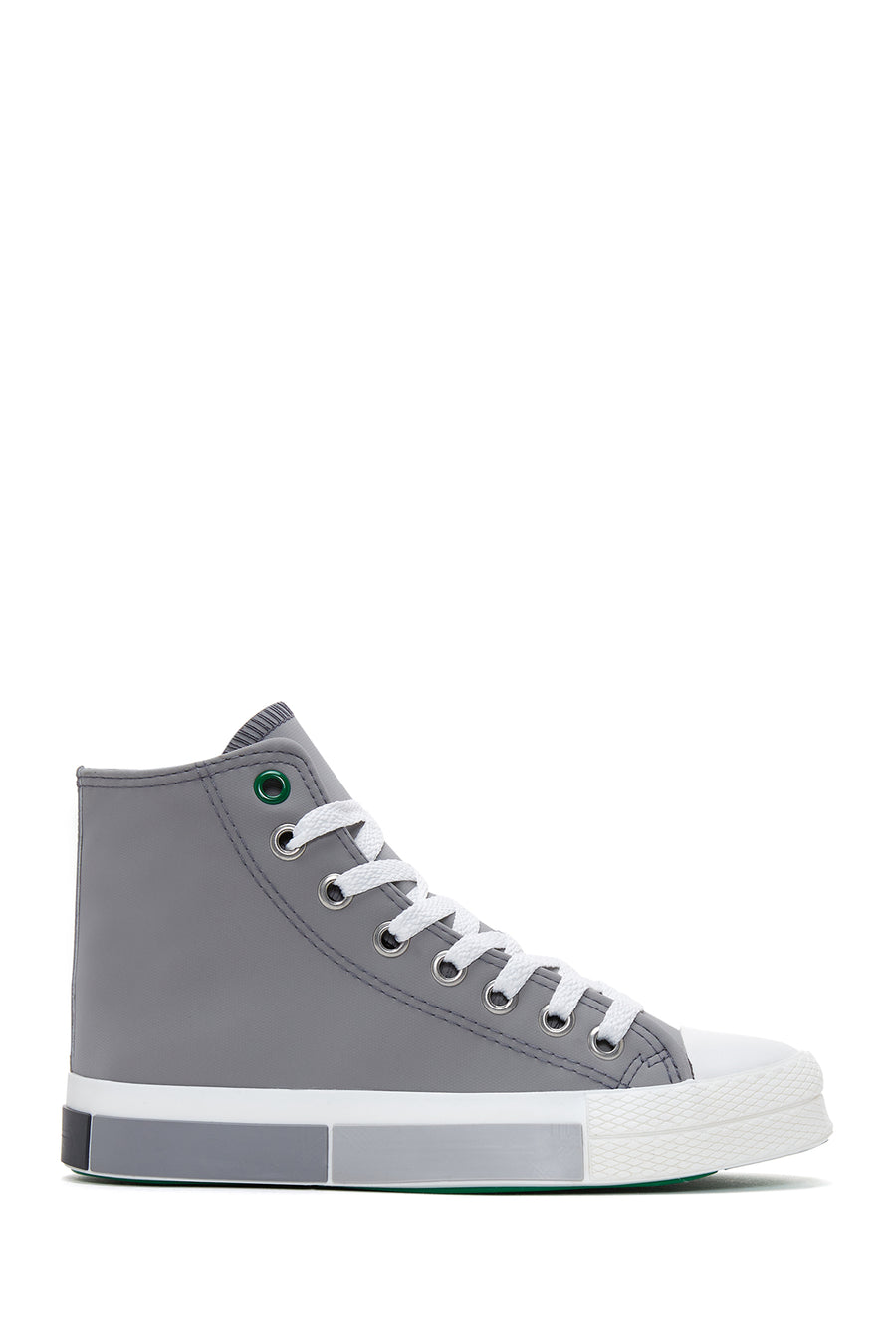 Women's Gray High Top Sneaker 22WFE2632MT | Derimod
