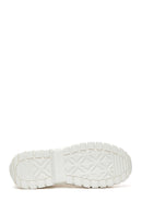 Women's White High Top Sneaker | Derimod