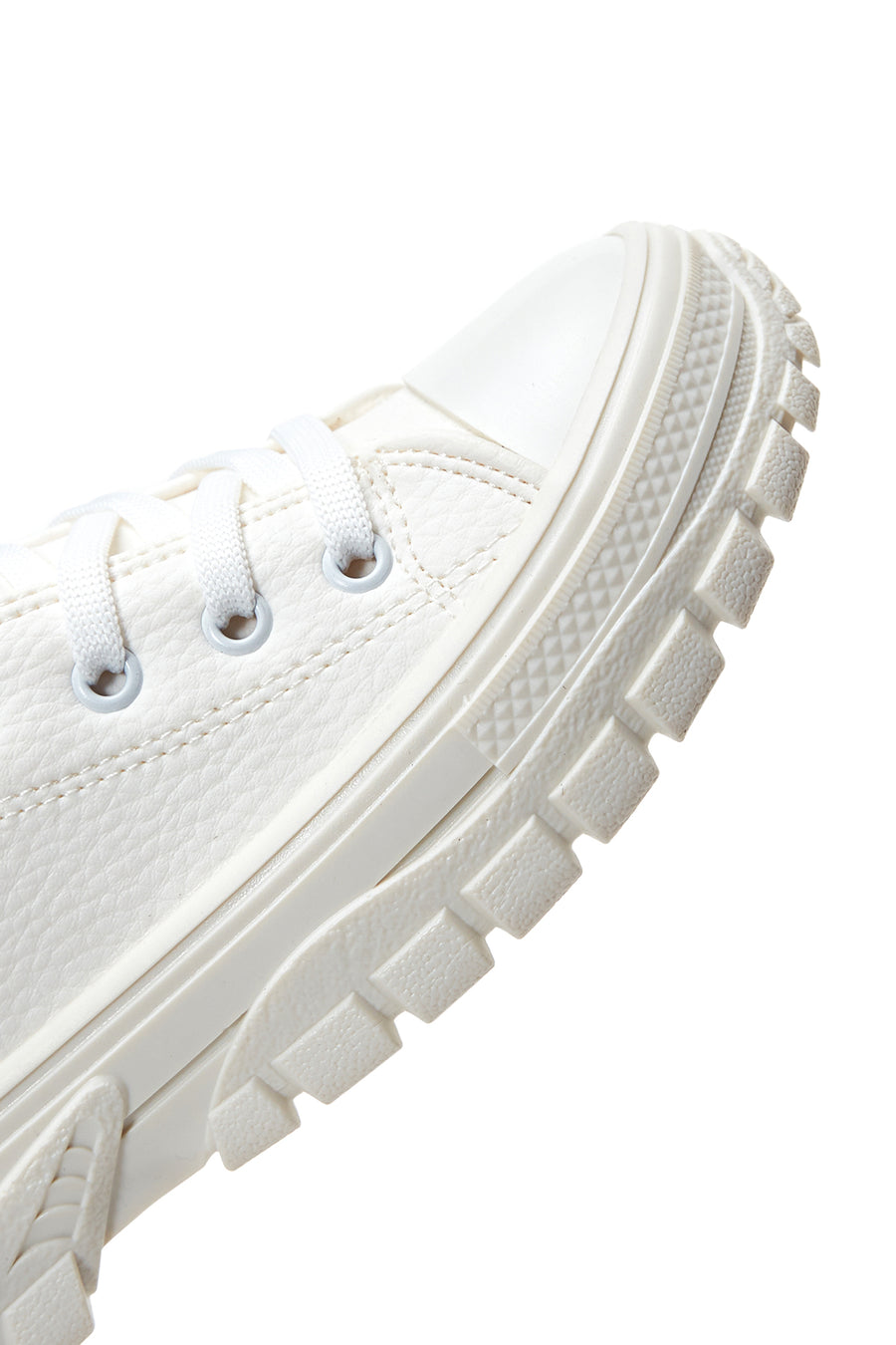 Women's White High Top Sneaker