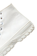 Women's White High Top Sneaker | Derimod