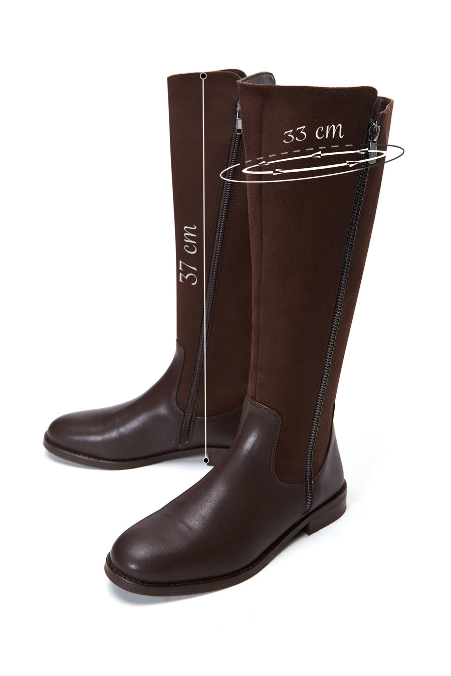 Women's Zippered Boots