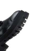 Kadın Siyah Kalın Tabanlı Maskülen Loafer | Derimod