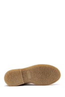 Women's Tan Suede Chelsea Boots | Derimod
