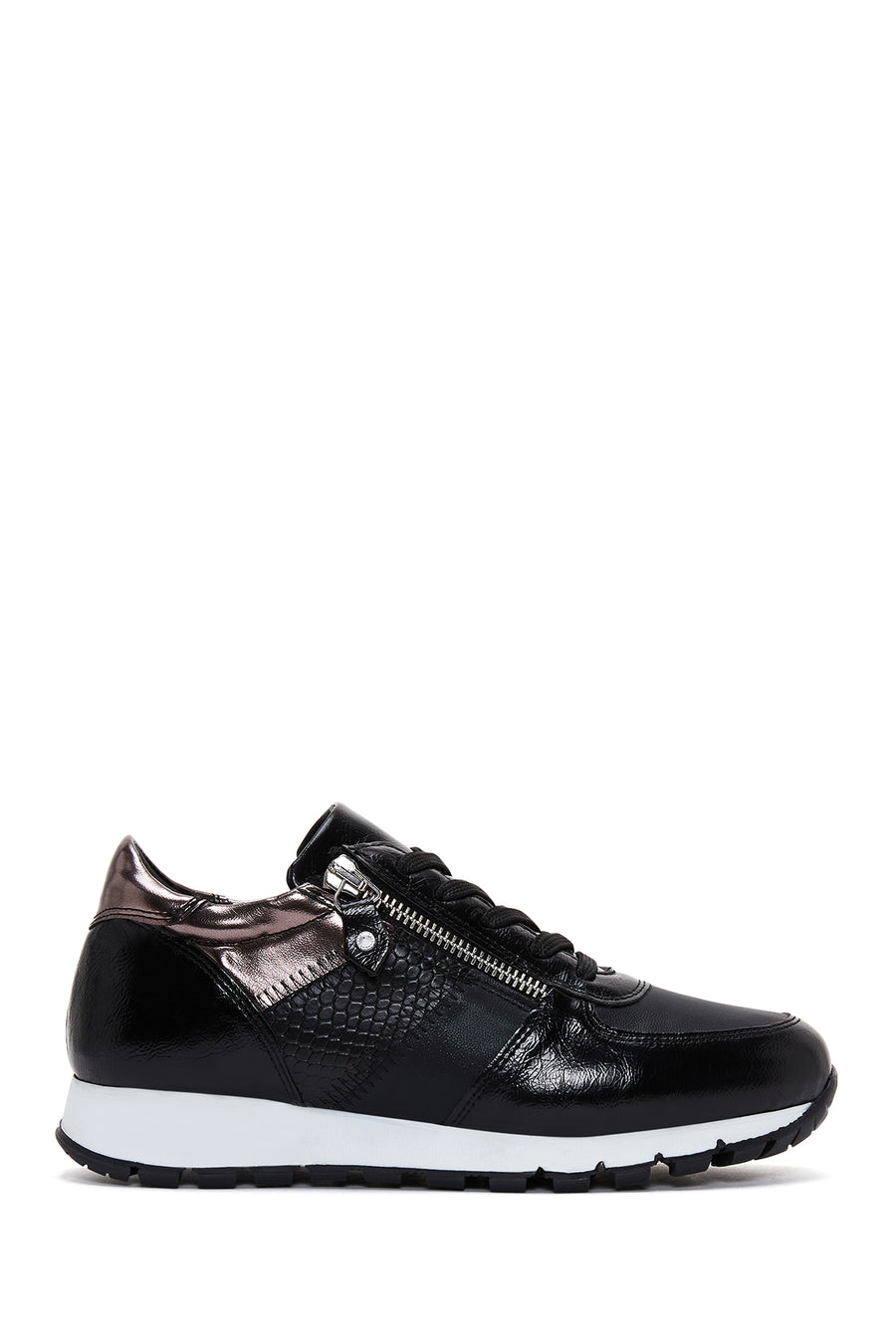 Kadın Fermuar Detaylı Sneaker 22WFE425114 | Derimod