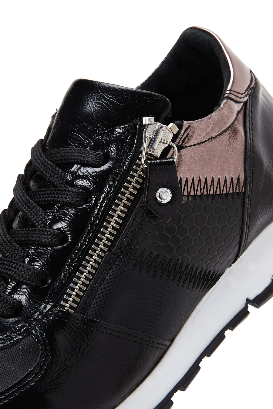 Kadın Fermuar Detaylı Sneaker