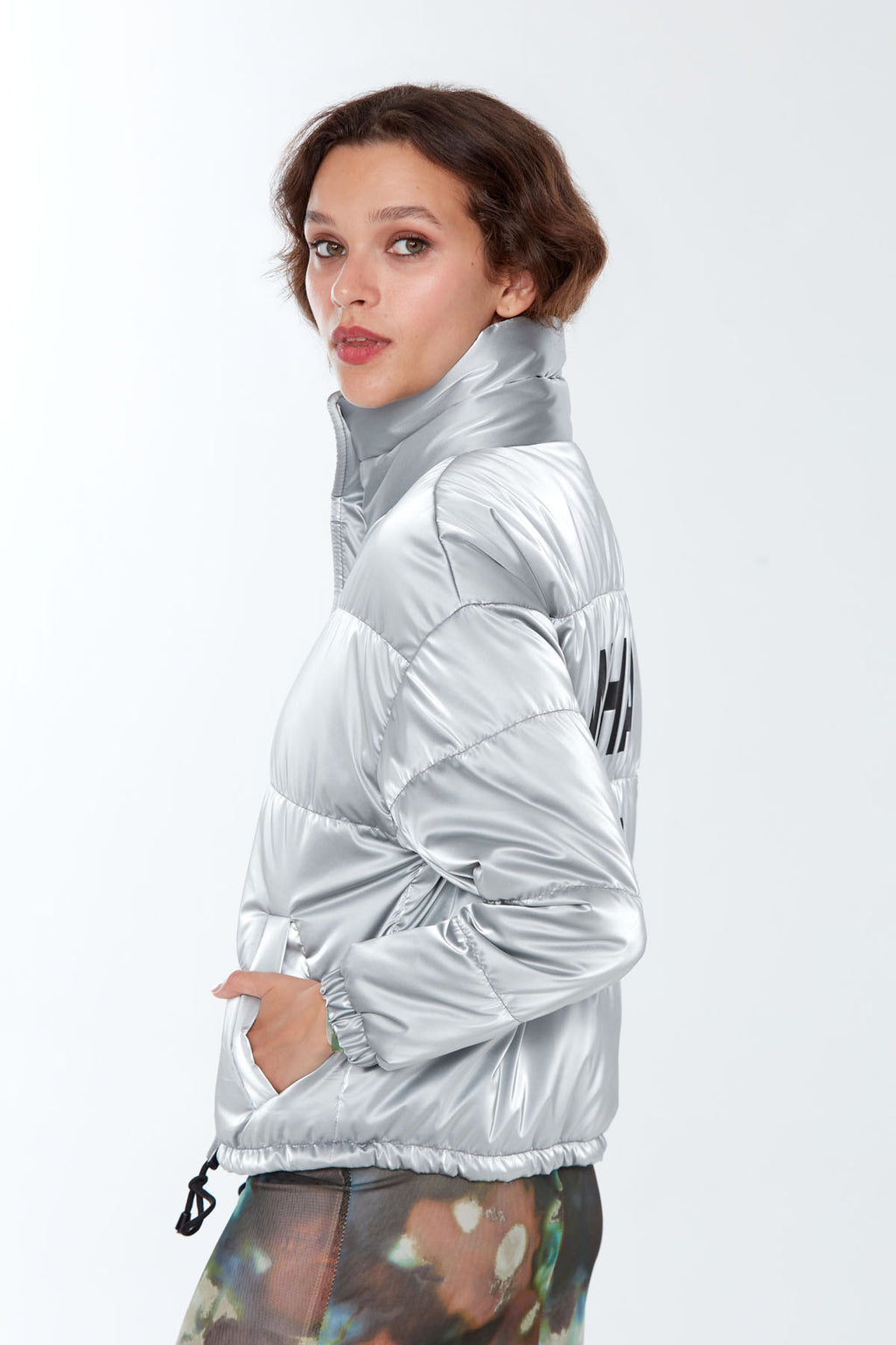 Oslo Kadın Gümüş Softwear Mont