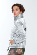 Oslo Women's Silver Softwear Coat | Derimod