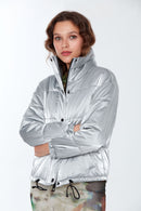 Oslo Women's Silver Softwear Coat | Derimod