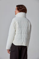 Quebec Women's White Softwear Coat | Derimod