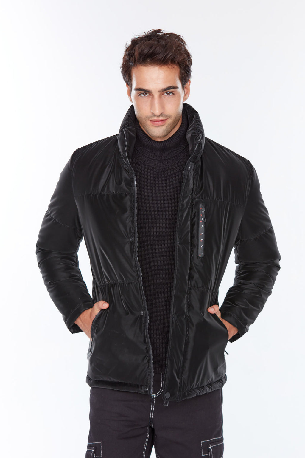 Berlin Erkek Siyah Softwear Mont