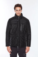 Berlin Erkek Siyah Softwear Mont | Derimod