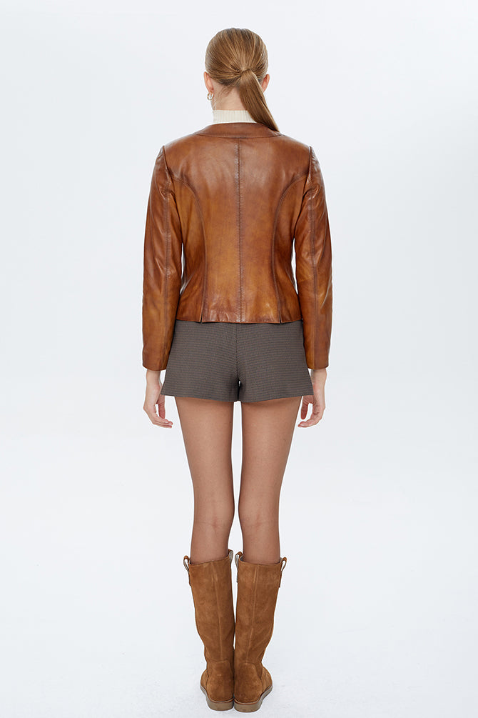 Helen Women's Leather Jacket