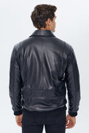 Shaw Men's Leather Jacket | Derimod