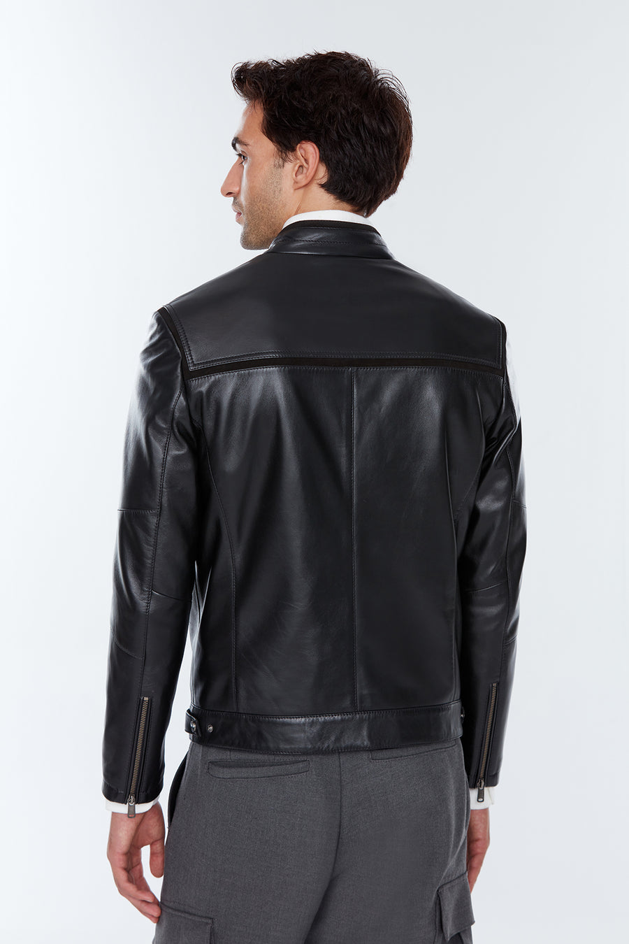 Martin Men's Black Leather Jacket