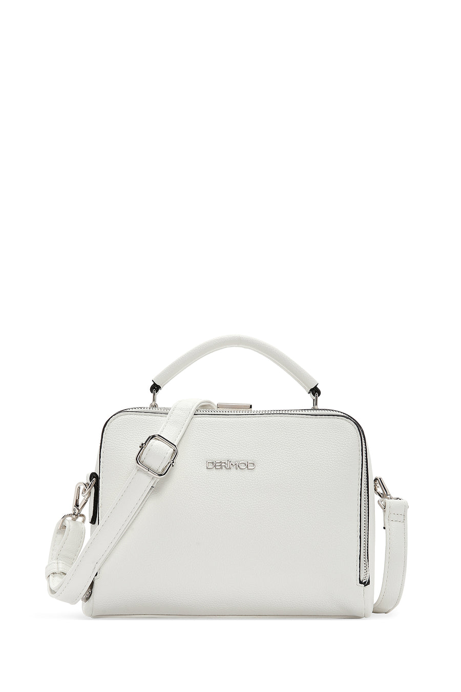 Woman White Long Strap Crossbody Bag 26PBD2405FT | Derimod