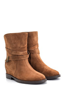 Women's Suede Leather Boots | Derimod