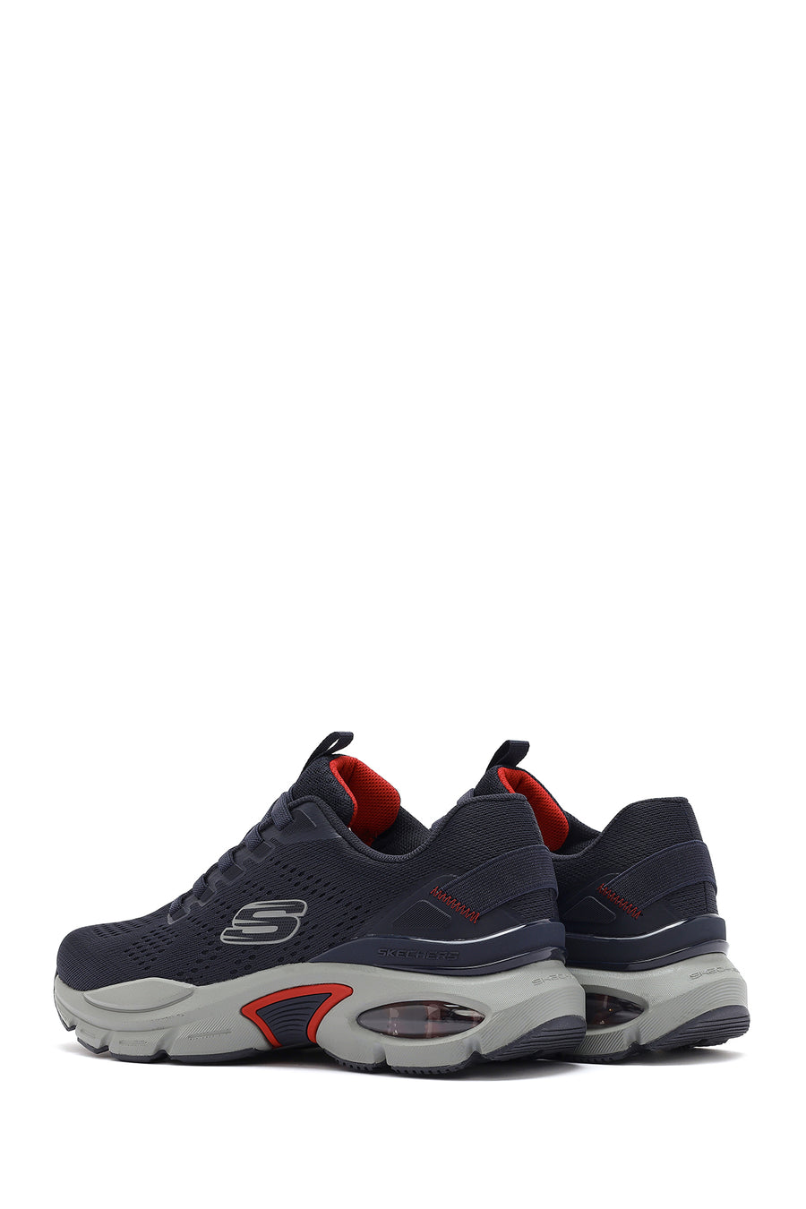 Skechers Men's Navy Blue Skech - Air Ventura Lace-Up Chunky Sole Sneaker