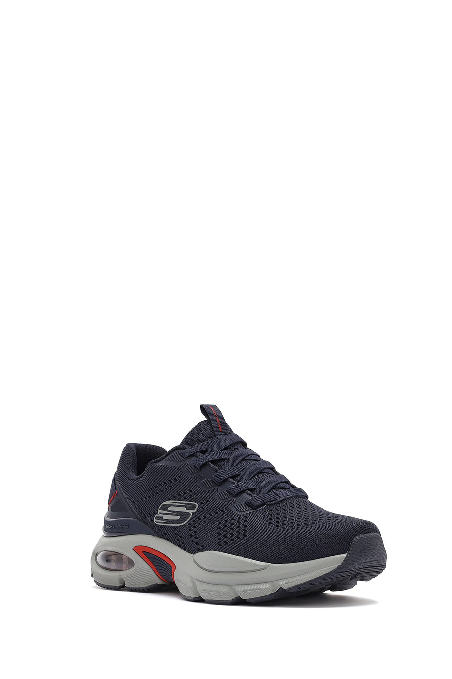 Skechers Men's Navy Blue Skech - Air Ventura Lace-Up Chunky Sole Sneaker