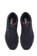 Skechers Men's Navy Blue Skech - Air Ventura Lace-Up Chunky Sole Sneaker | Derimod