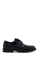 Male Black Lace-up Leather Casual Shoes | Derimod