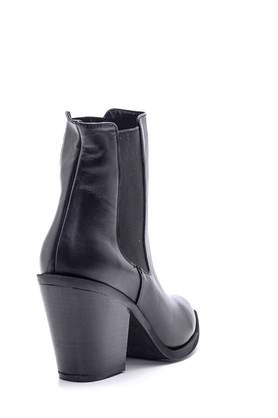 Women's Heeled Leather Boots