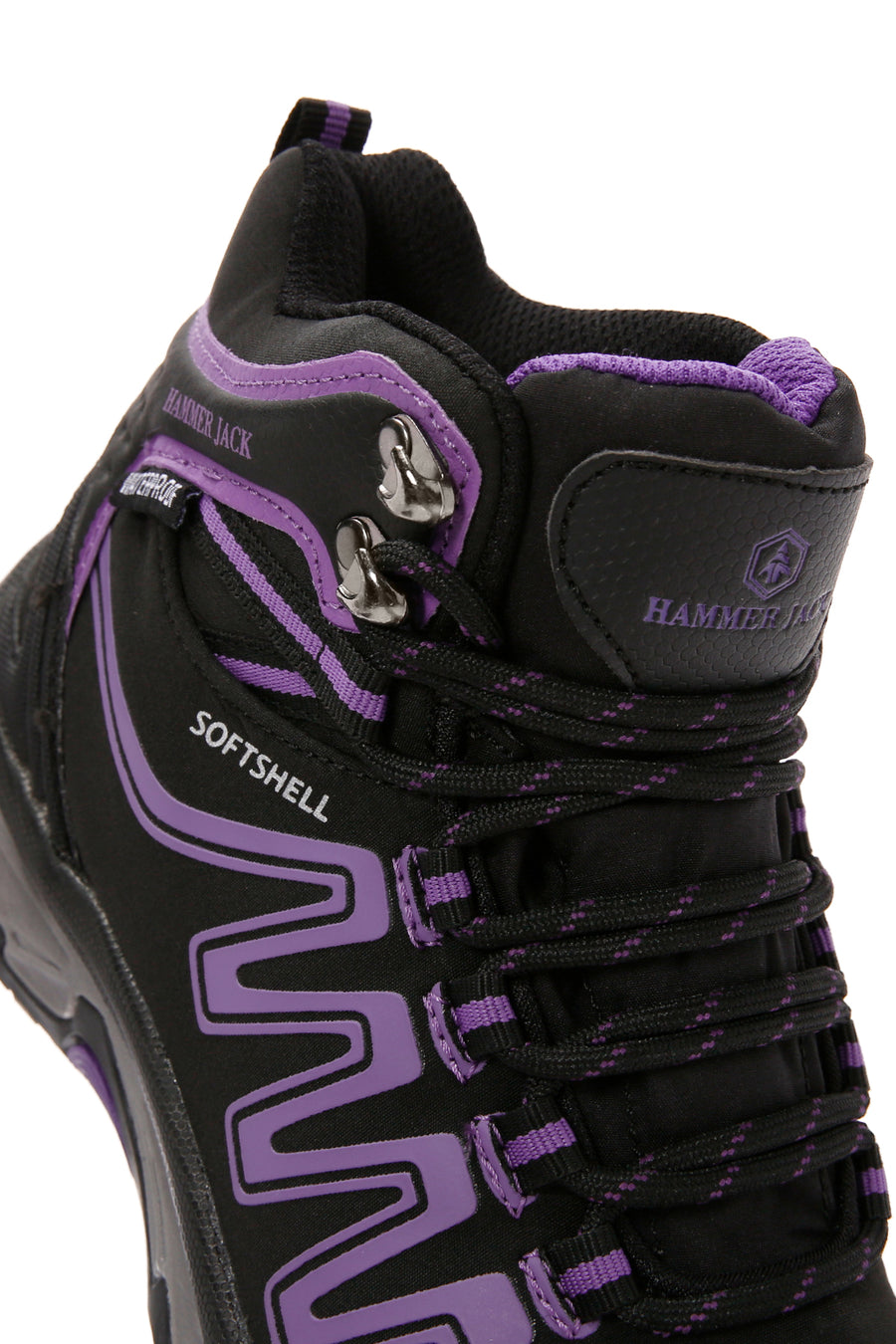 Hammer Jack Women's Black Faron G Waterproof Outdoor Boots
