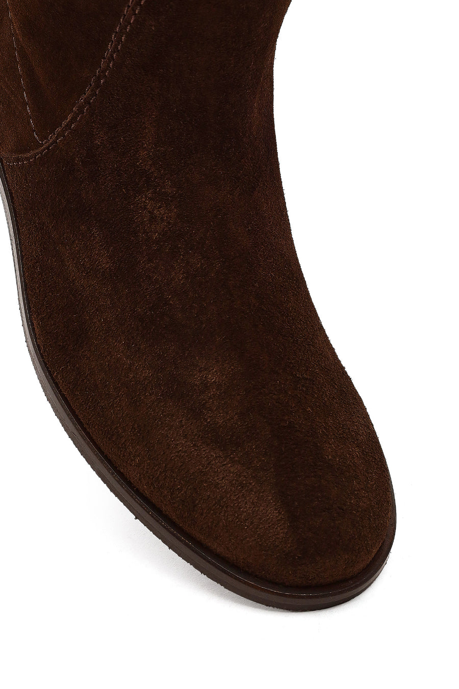 Women's Brown Suede Leather Boot