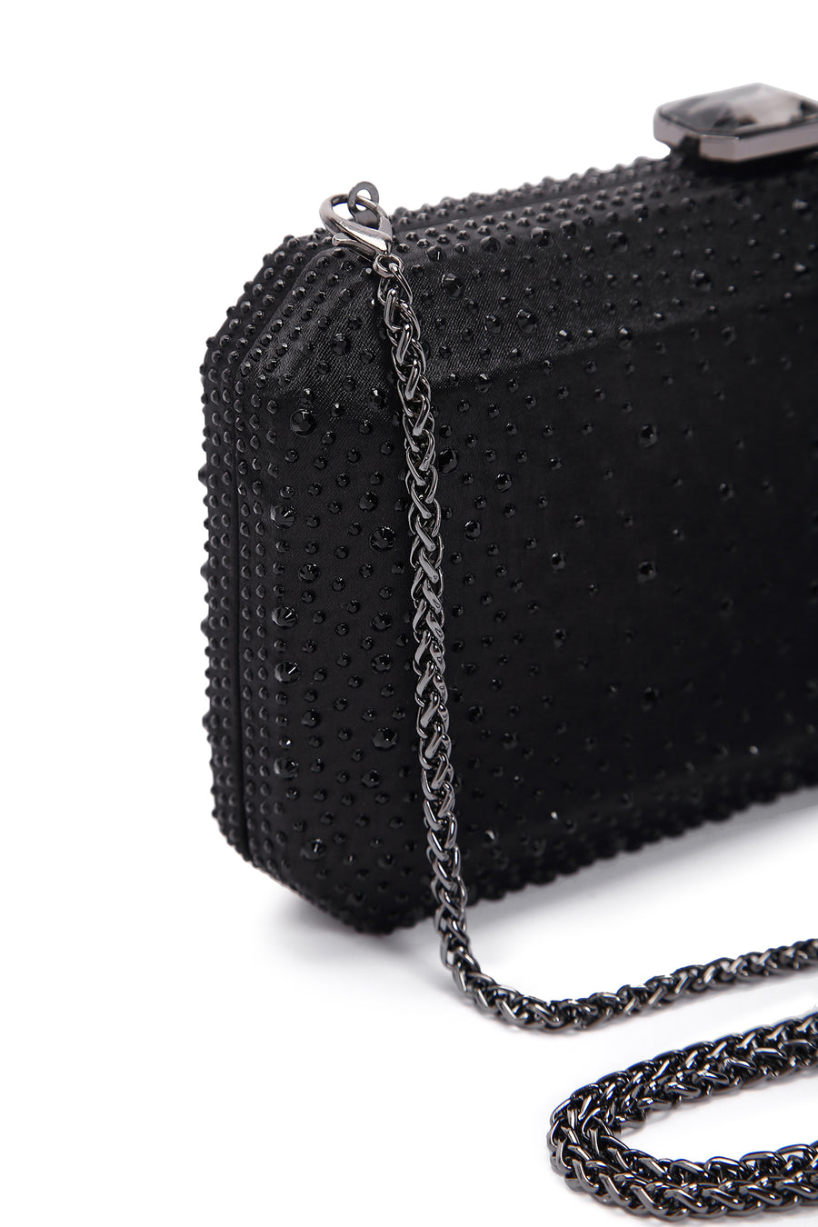 Women's Black Stone Portfolio Bag