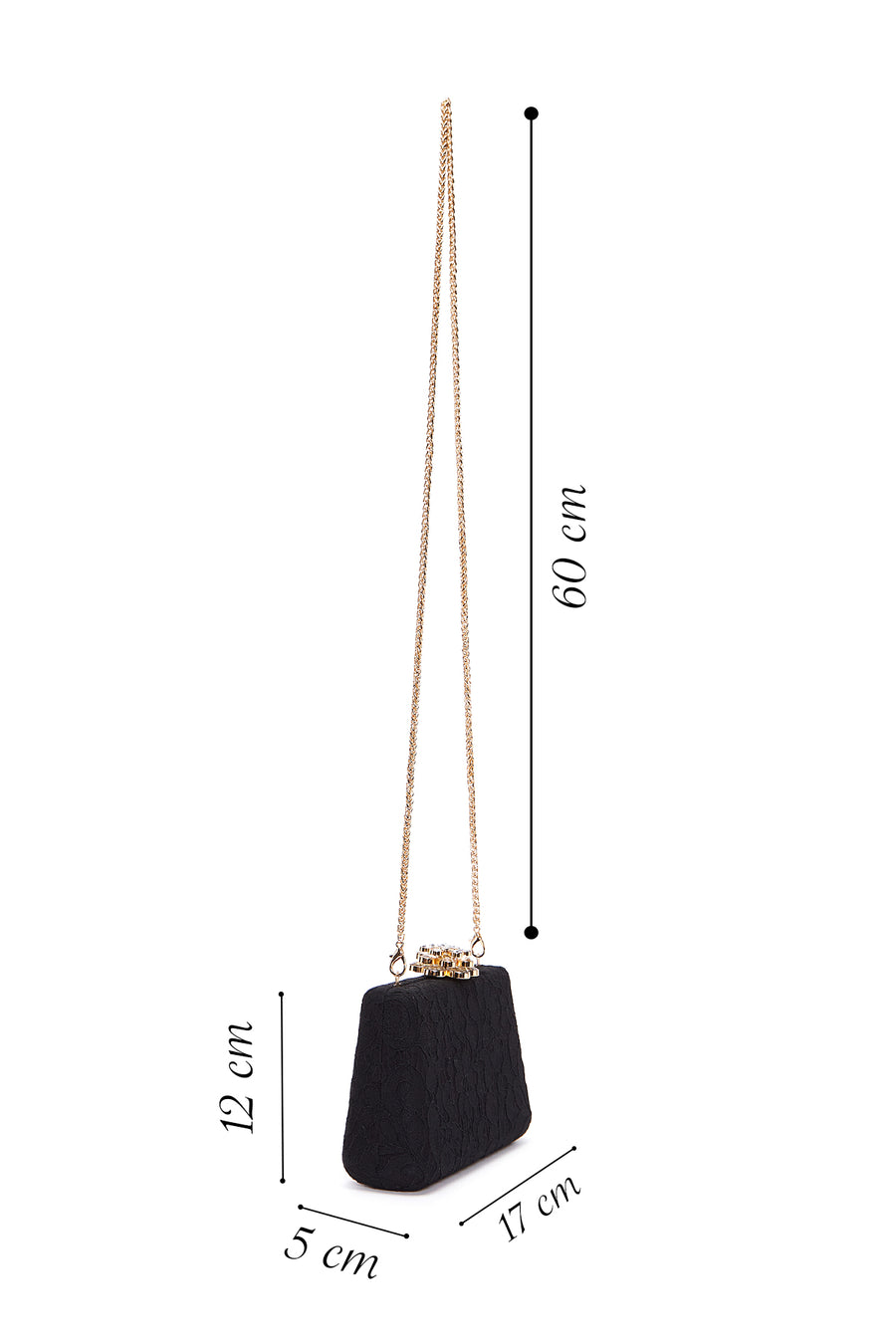 Women's Black Clutch Bag