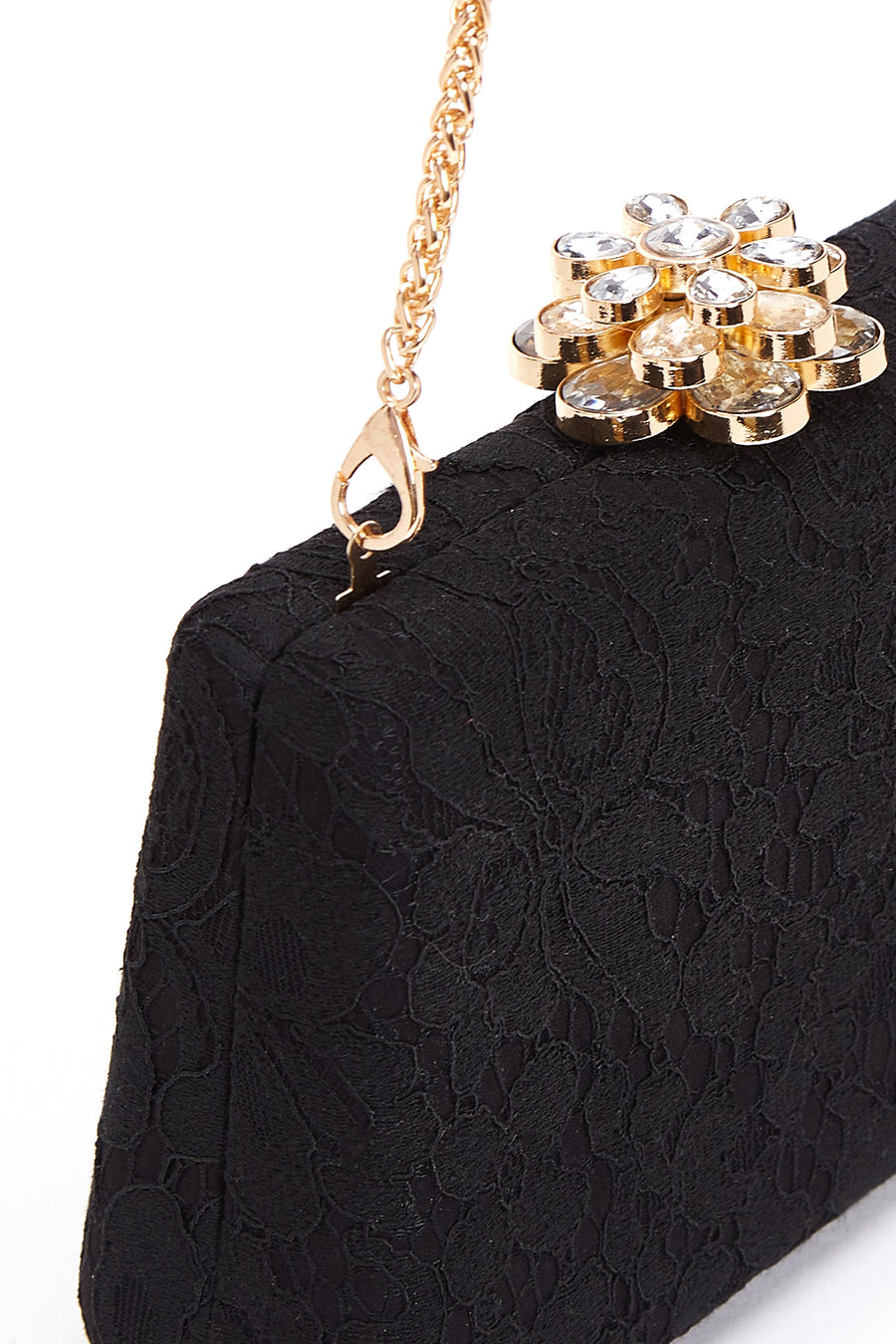 Women's Black Clutch Bag