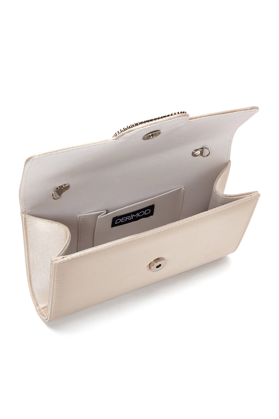 Women's Beige Clutch Bag