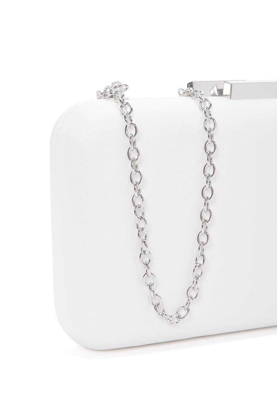 Women's White Portfolio Bag