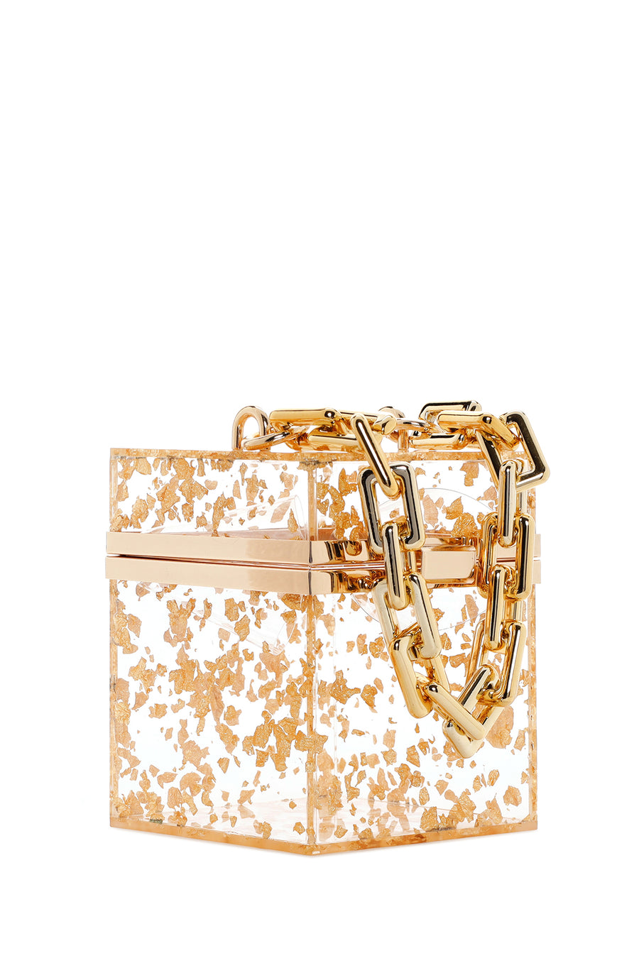 Women's Gold Handbag