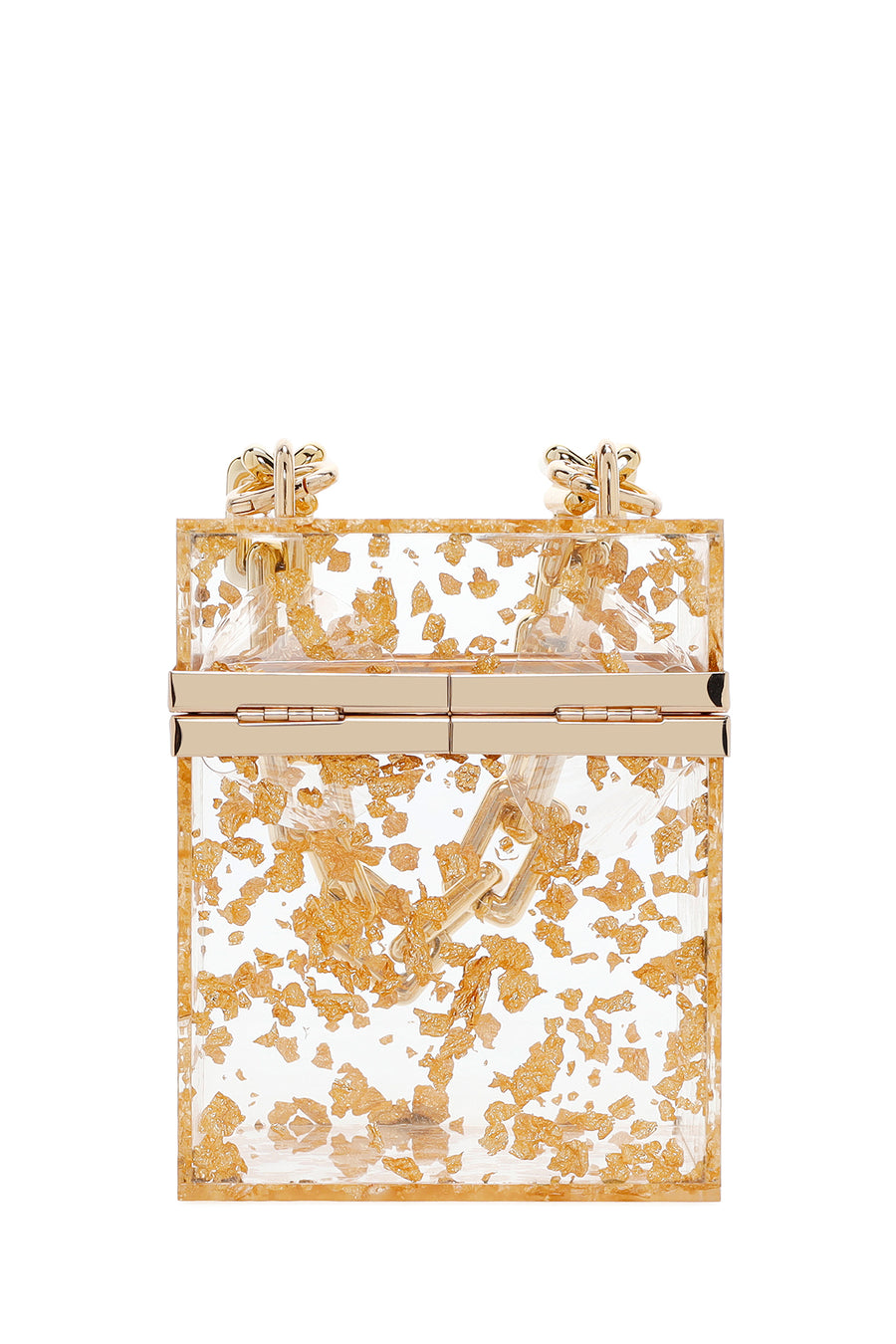 Women's Gold Handbag
