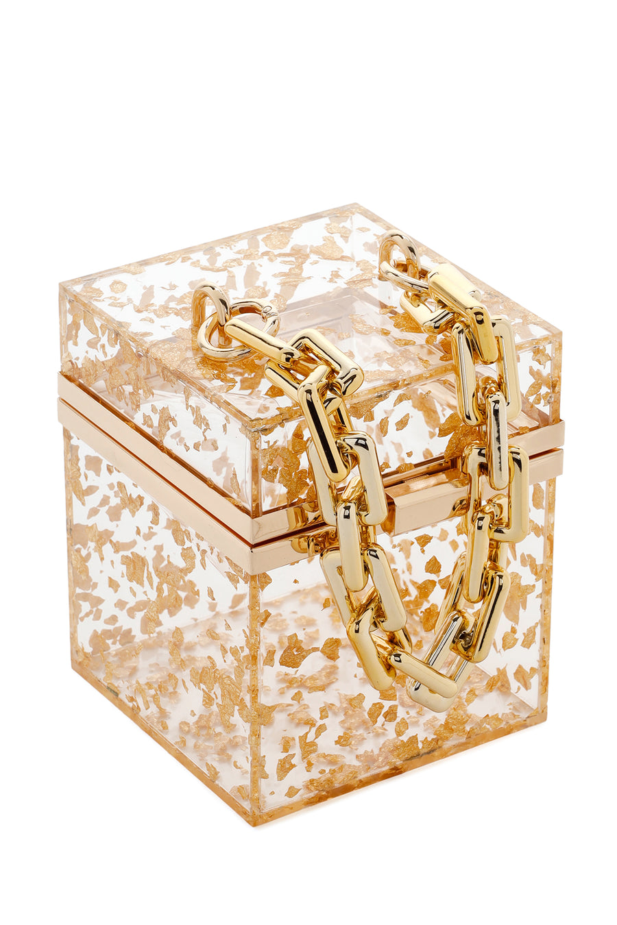 Women's Gold Handbag