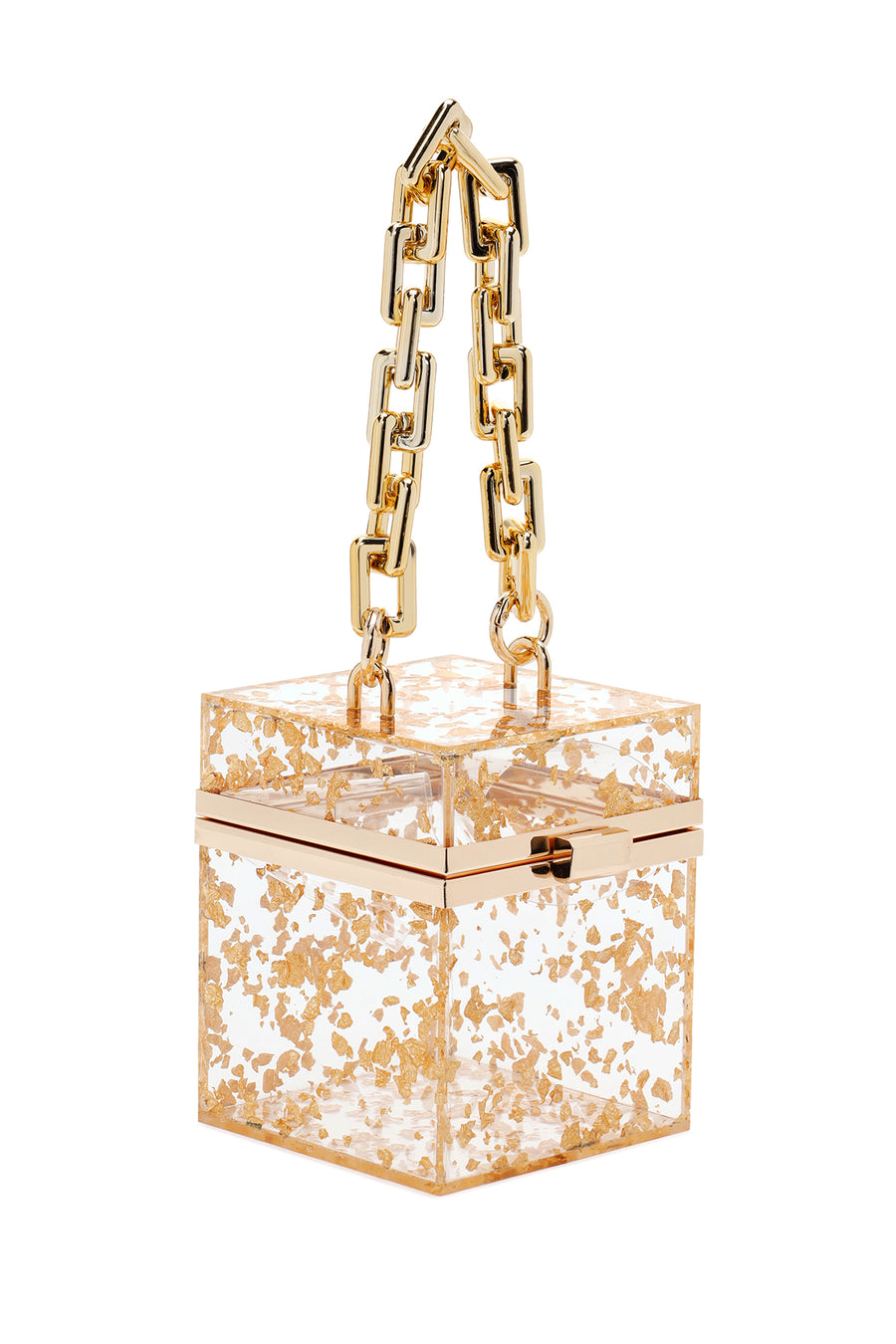 Women's Gold Handbag