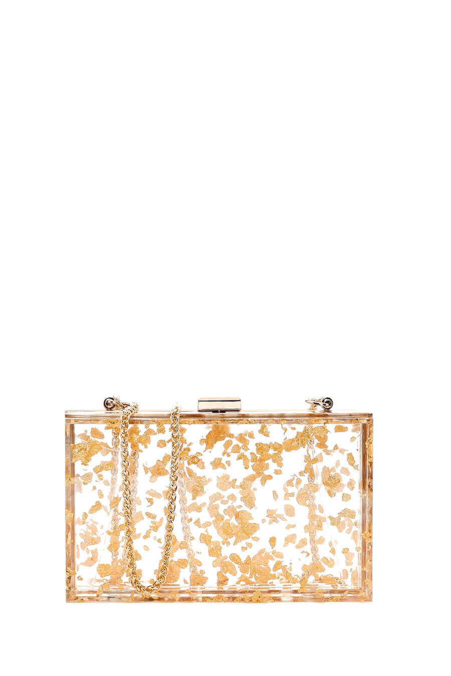 Women's Gold Portfolio Bag