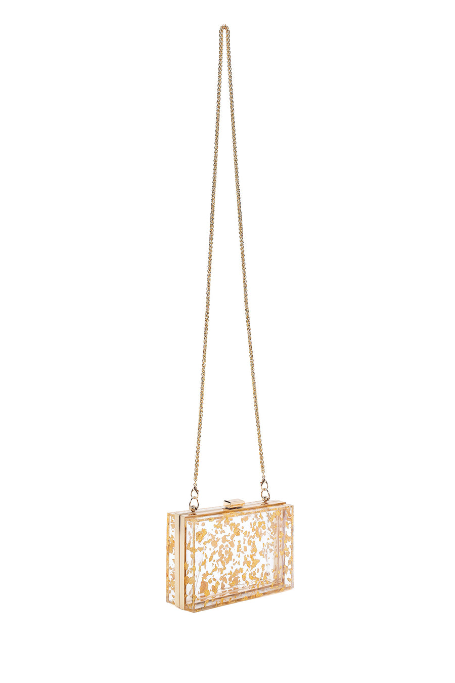 Women's Gold Portfolio Bag