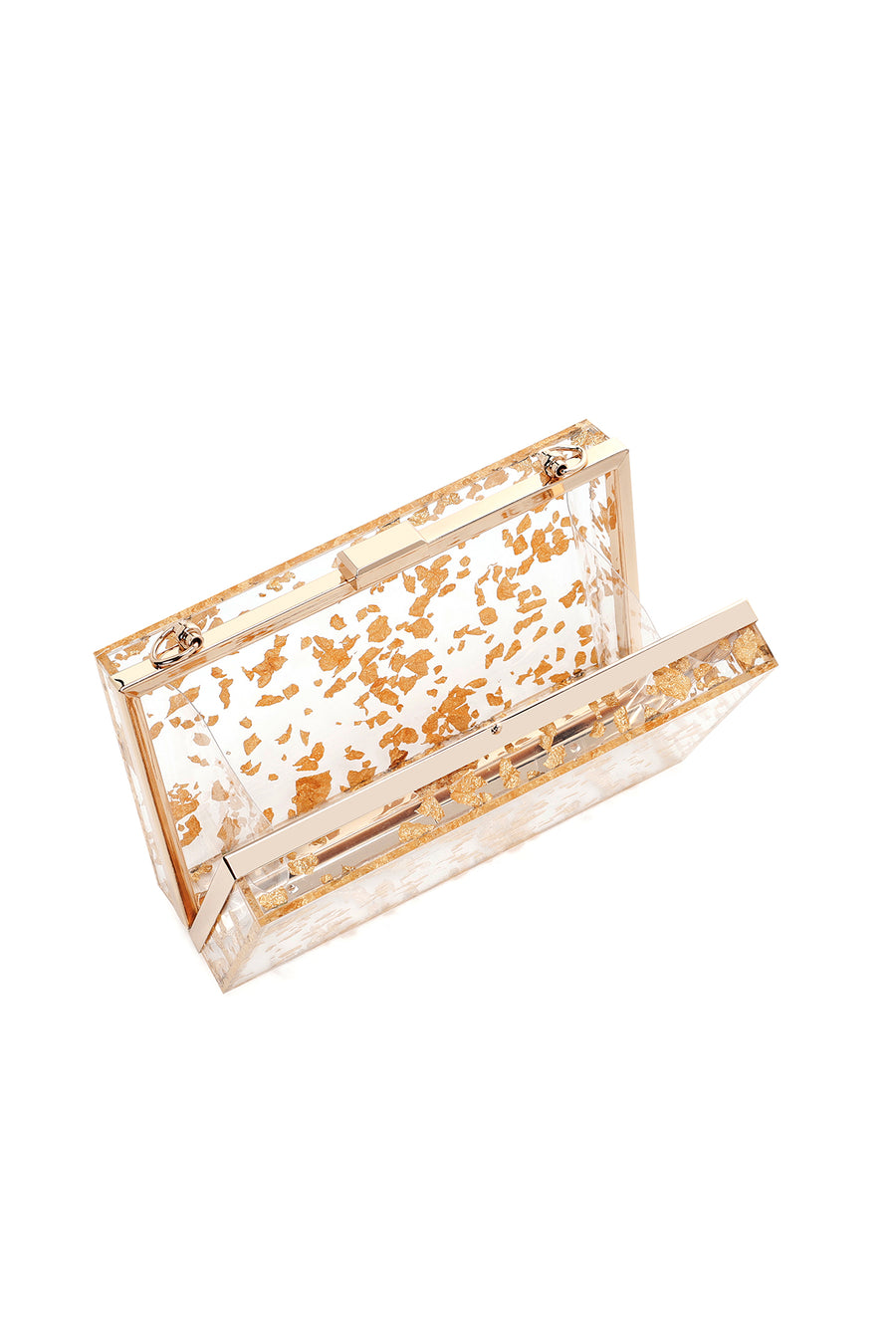 Women's Gold Portfolio Bag