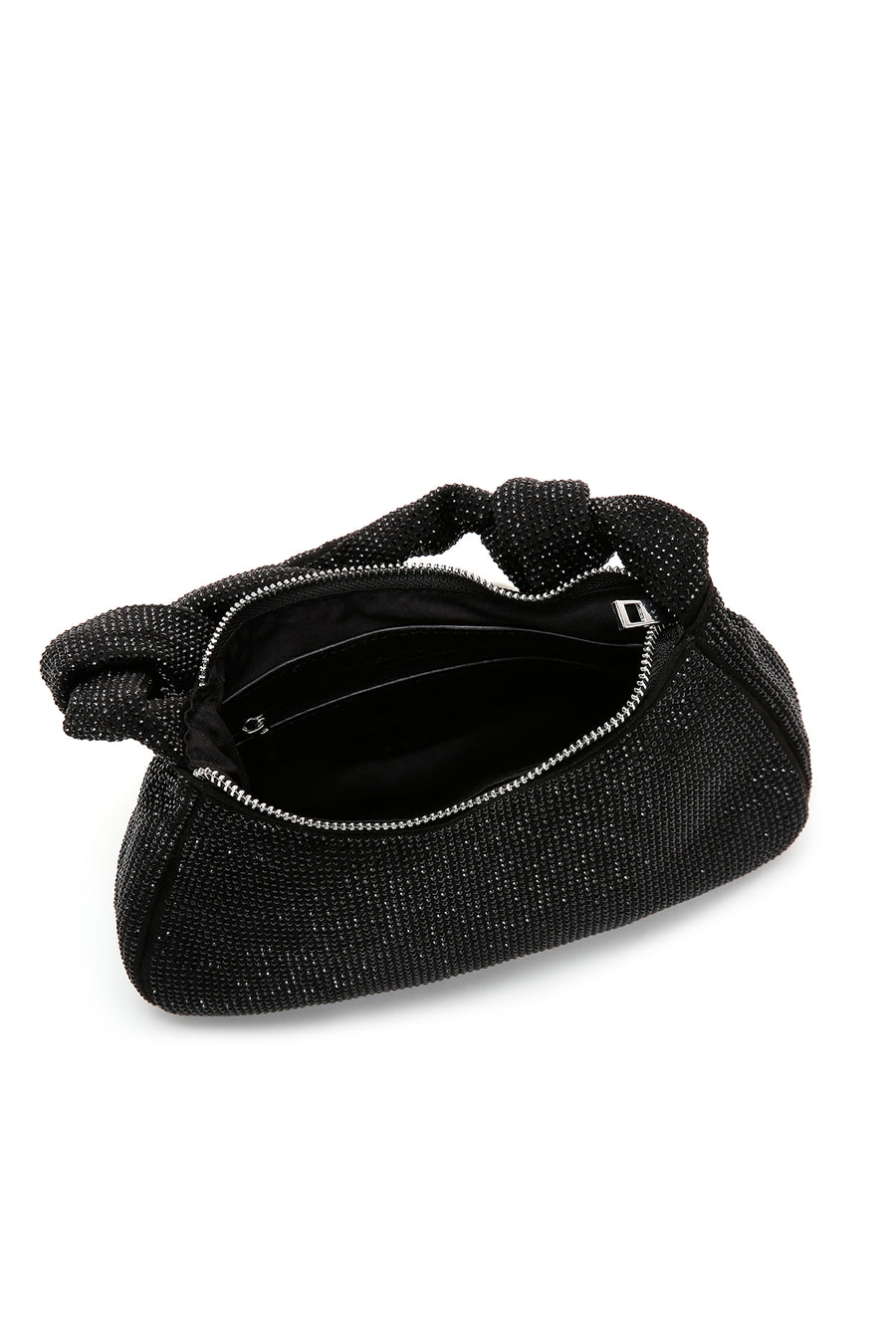 Women's Black Stone Handbag