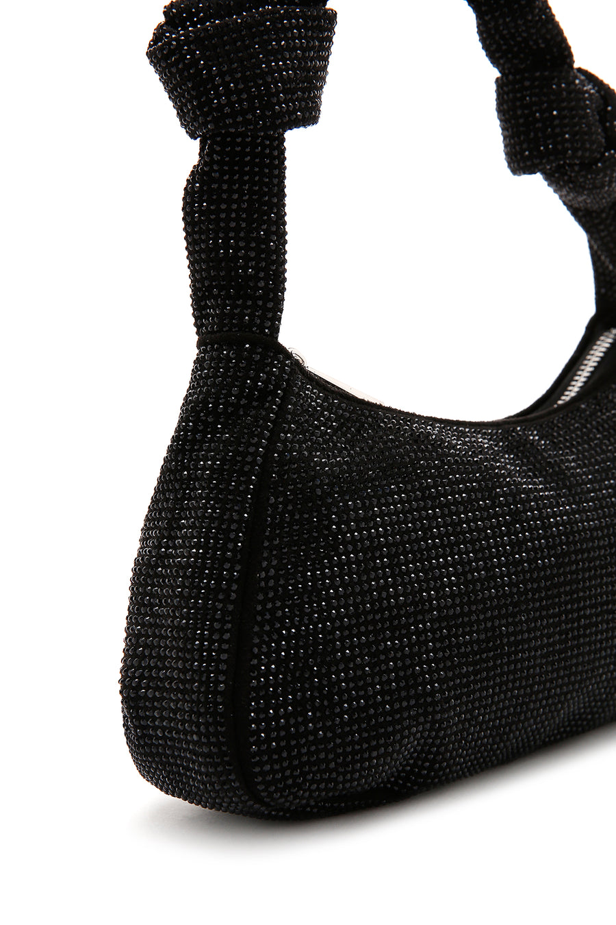 Women's Black Stone Handbag