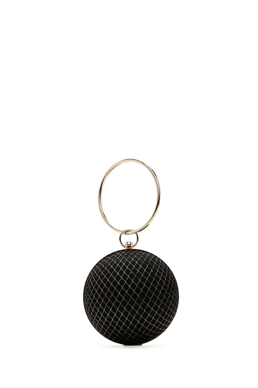Women's Black Stone Handbag
