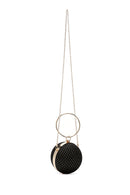 Women's Black Stone Handbag | Derimod