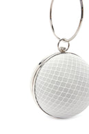 Women's Silver Stone Handbag | Derimod