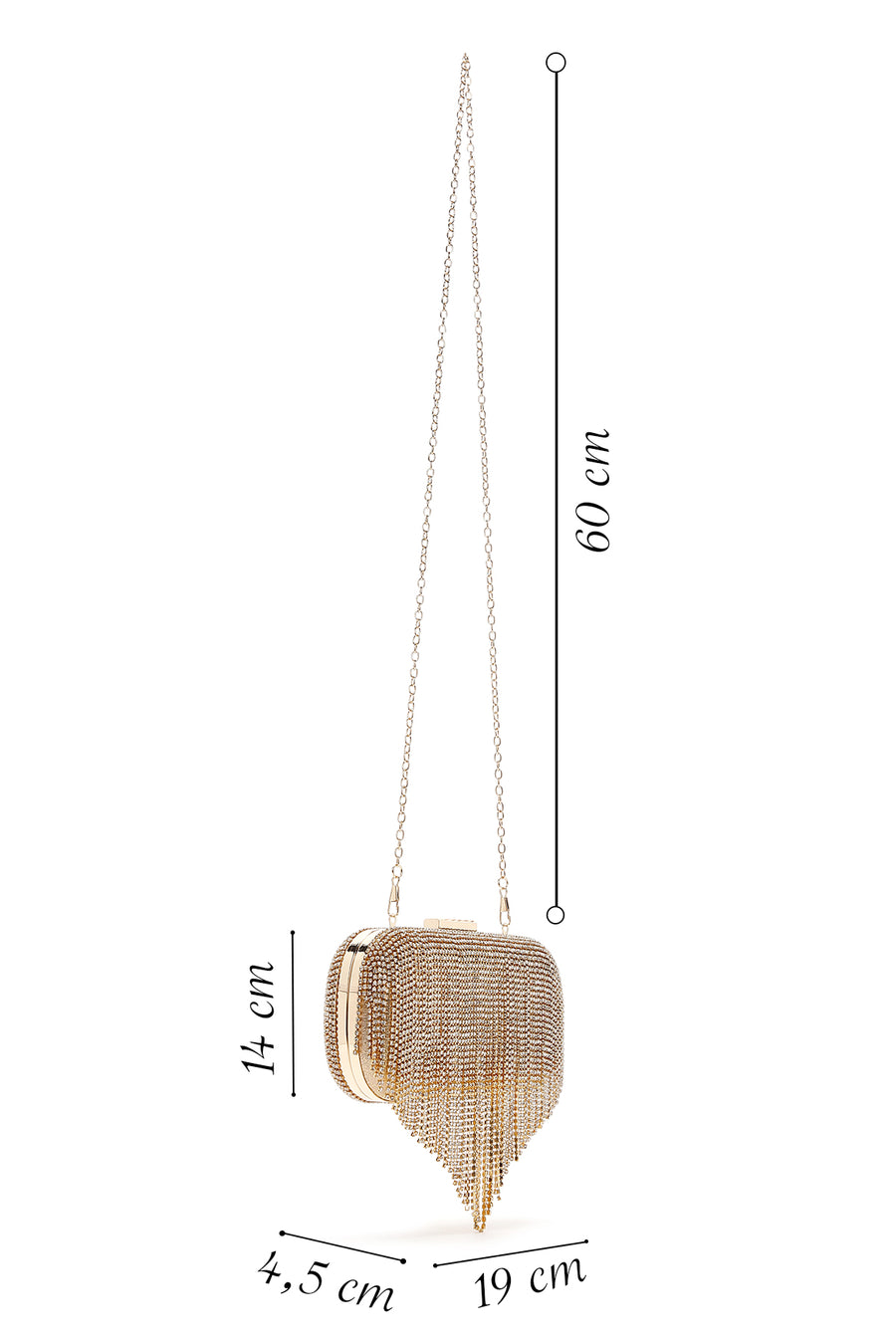 Women's Gold Stone Portfolio Bag