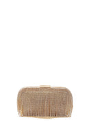 Women's Gold Stone Portfolio Bag | Derimod